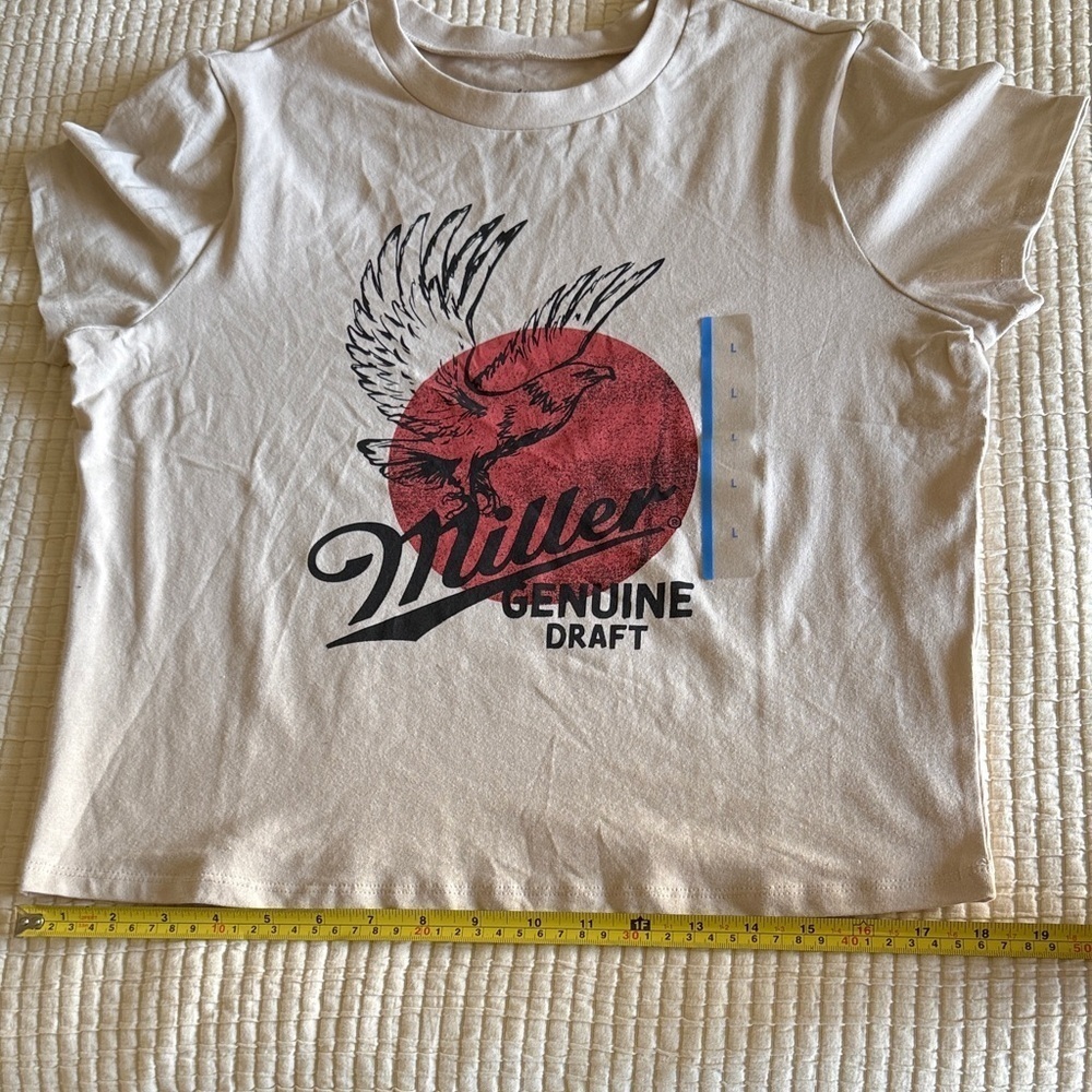 Miller Genuine Draft Graphic Tee / L - Picture 5 of 6